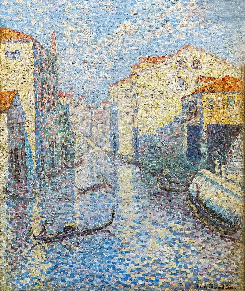 Un canale a Venezia, 1899